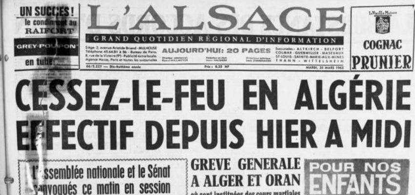 Algérie : Macron célèbre le 60e anniversaire des accords d'Évian @ Palais de l'Elysée | Paris | Île-de-France | France