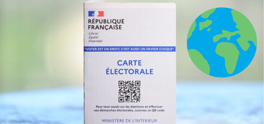 1er tour des élections législatives : vote des français à l'étranger @ Monde
