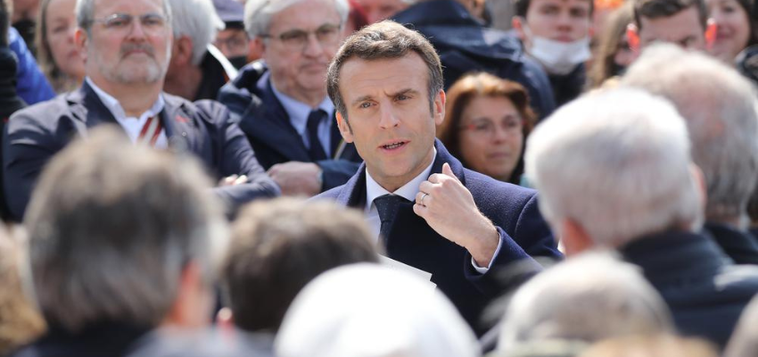 Emmanuel Macron en Charente-Maritime @ lycée Bernard-Palissy de Saintes | Saintes | Nouvelle-Aquitaine | France