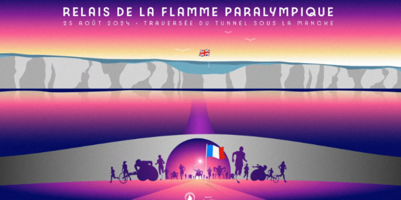 Jeux paralympiques : le relais de la flamme olympique @ France | France