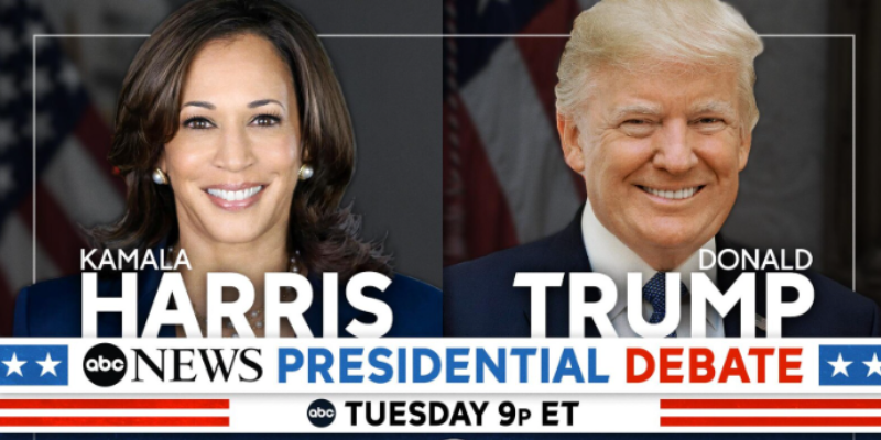 Présidentielle américaine : premier débat Harris-Trump @ National Constitution Center | Philadelphie | Pennsylvanie | États-Unis